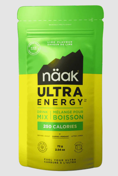 Näak Ultra Energy™ 運動飲料粉 - 青檸口味 (12包)